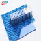1.2w/MK Blue Thermally Conductive Silicone Rubber For Handheld Portable Electronics