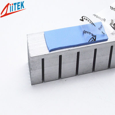 Het BLAUWE stootkussen van het de Vullersilicone van 3.2W/m-k thermaal Gap met 40 SHORE00, Tem: -50 aan 200℃