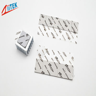 Self-Adhesive Silicone 1mm T Thermal Gap Pad 45 Shore 00 For LED Bulb Lights