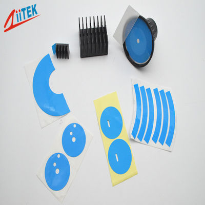 1.2 van de de Hoge Prestaties de blauwe tweezijdige band van W/van mk Thermische Geleidende Kleefstof voor Geleide Fluorescente Lamp 50 Kust A