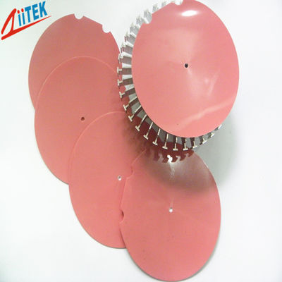 Pink Semiconductor Automated Test Equipment Thermal Gap Filler Silicone Pad 3.0W/MK