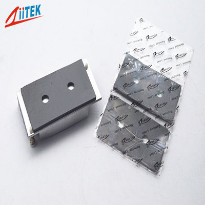 Dark Gray Factory Price Hot Selling Thermal Conductive Silicon Pad For Medical Devices