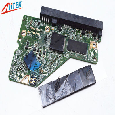Thermische siliconen isolatie pad voor Gpu Cpu koelpad 0,5 mm tot 5,0 mm met lage thermische weerstand