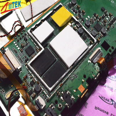 Thermal Gap Filler Pads Siliconenmateriaal met lage vluchtigheid voor verbeterde thermische geleidbaarheid in elektronische componenten en optische apparaten