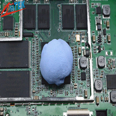 Blauw 3W Thermisch geleidende gel Thermisch gatvuller hoge viscositeit voor micro-warmtepijp