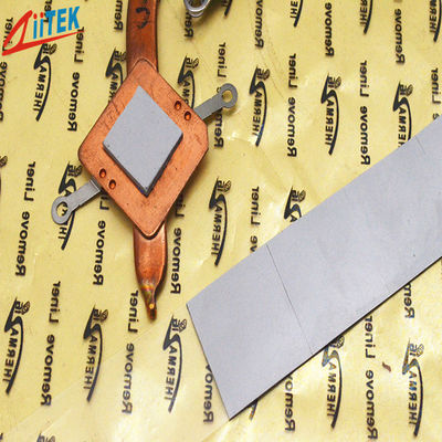 Soft and compressible Gray Compressible Thermal Conductive Silicone Pad for Memory Modules 