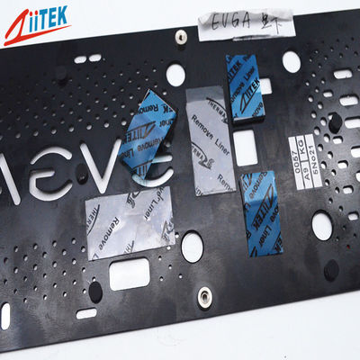 Fabrieks maat batterij Led Laptop Thermal Pad 2W 1.5mm Silicone Themes geleidende pads voor GPU CPU koeling